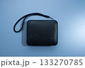 Compact Black Bluetooth Speaker with Strap 133270785