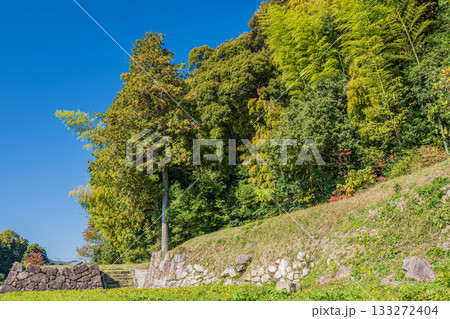 安土城跡　滋賀県近江八幡市 133272404