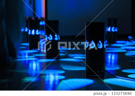 あんじんの灯ー岐阜県関市の龍泰寺を彩る幻想的ライトアップアートインスタレーション 133273690