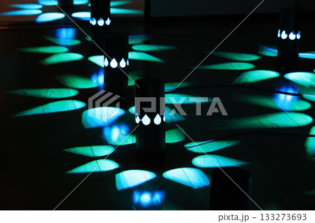 あんじんの灯ー岐阜県関市の龍泰寺を彩る幻想的ライトアップアートインスタレーション 133273693