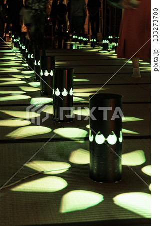 あんじんの灯ー岐阜県関市の龍泰寺を彩る幻想的ライトアップアートインスタレーション 133273700