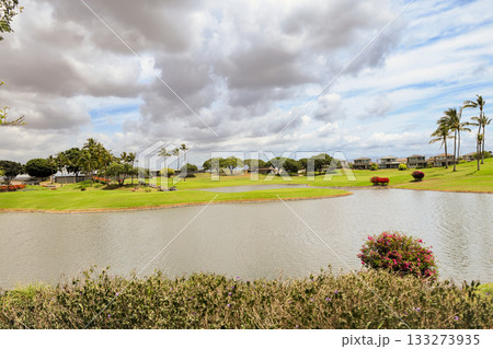 ハワイ（オアフ島）の休日（ゴルフライフ）カポレイゴルフクラブ 133273935
