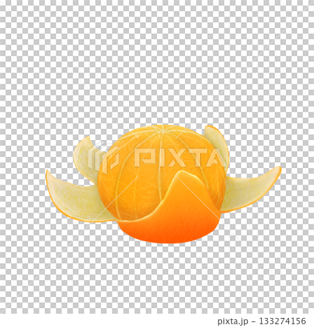 Mandarin orange peeled Mandarin orange peeled 133274156