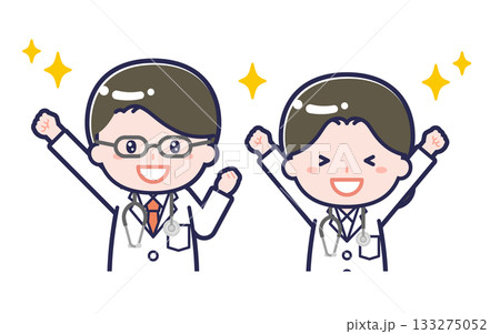 長袖医師／2人組／男女 03 133275052