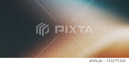 Grainy teal orange background, noise texture abstract color gradient poster dark backdrop, header banner design 133275102