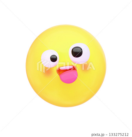 かわいい3D絵文字アイコン 133275212