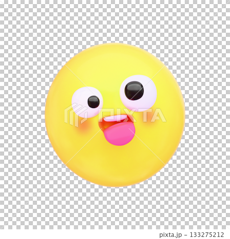 かわいい3D絵文字アイコン 133275212