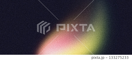 Pink green black grainy background, abstract color gradient shape, noise texture poster banner header wallpaper cover design 133275233