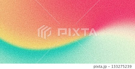 Abstract grainy gradient background, noise texture effect retro summer poster design orange teal red yellow blue banner cover header backdrop Abstract grainy gradient background, noise texture effect retro summer poster design orange teal red yellow blue banner cover header backdrop 133275239