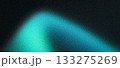 Grainy noisy background with cyan blue green abstract color gradient shape on black noise texture banner header poster cover flyer backdrop 133275269