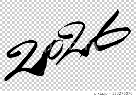 Brush lettering 2026 133276076