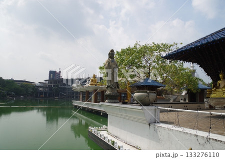 スリランカ　コロンボ　シーマ・マラカヤ寺院 133276110