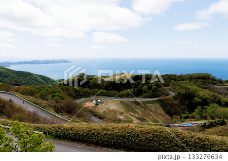 国道339号竜泊ライン（青森県東津軽郡外ヶ浜町） 133276634