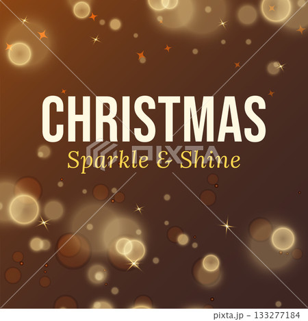 christmas sparkle and shine festive background 133277184