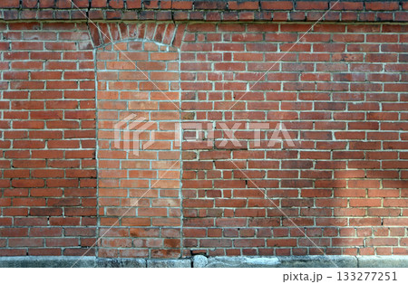 レンガ壁 133277251