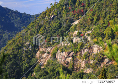 宮島ロープウエイからの展望 宮島ロープウエイからの展望 133278657