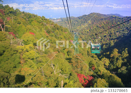 宮島ロープウエイからの展望 宮島ロープウエイからの展望 133278665
