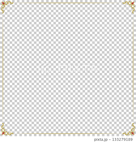 Neat antique frame ~ Gold ~ Neat antique frame ~ Gold ~ 133279189