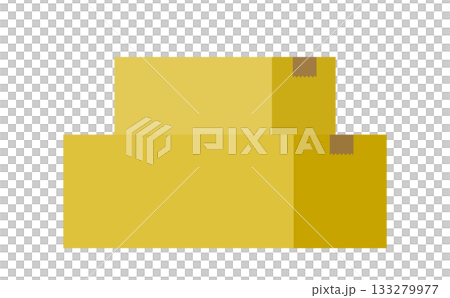 Illustration of stacked cardboard boxes 133279977