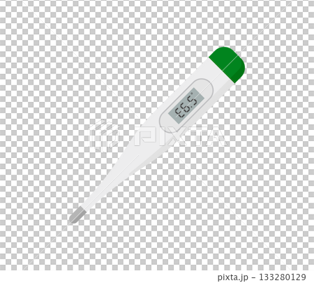 体温計,フラットイラスト 体温計,フラットイラスト 133280129