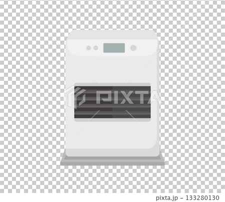 stove, flat illustration 133280130