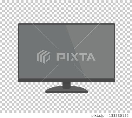 Television, flat illustration 133280132