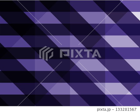 Abstract geometric design showing flat style grid of purple rectangles with diagonal divisions Abstract geometric design showing flat style grid of purple rectangles with diagonal divisions 133281567