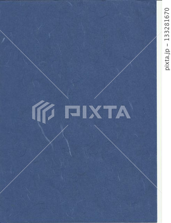 Sheet of deep blue textured paper is lying flat in flat vector design, with white edge Sheet of deep blue textured paper is lying flat in flat vector design, with white edge 133281670