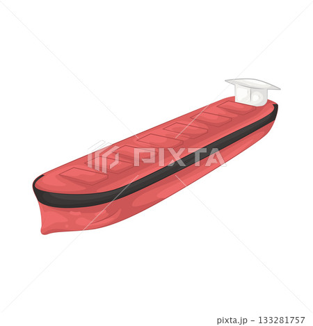 Illustration of Bulk cargo ship Illustration of Bulk cargo ship 133281757