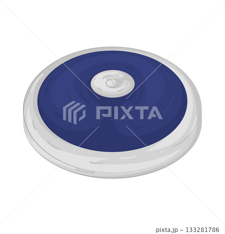 Illustration of frisbee  133281786