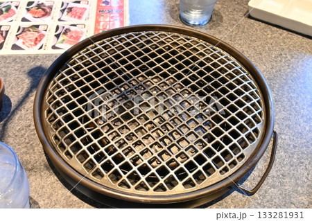 焼肉店の焼き網 焼肉店の焼き網 133281931