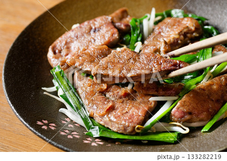 レバニラ炒め 133282219