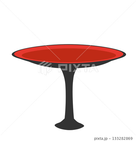 シンプルな高杯のイラスト 133282869