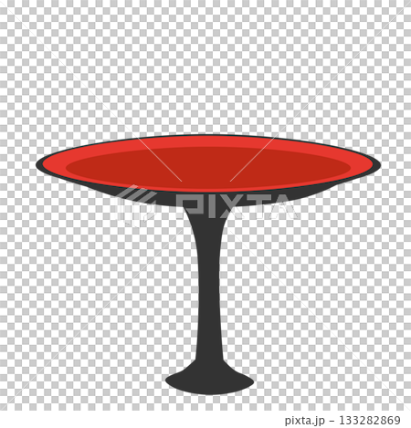 シンプルな高杯のイラスト 133282869