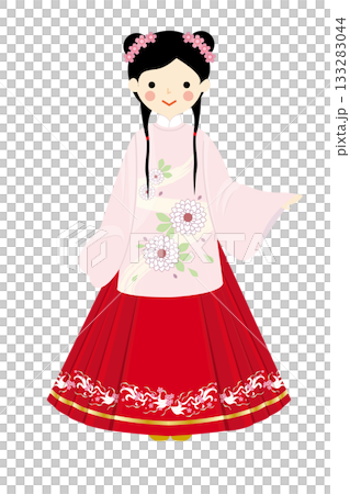 Chinese national costume Chinese national costume 133283044
