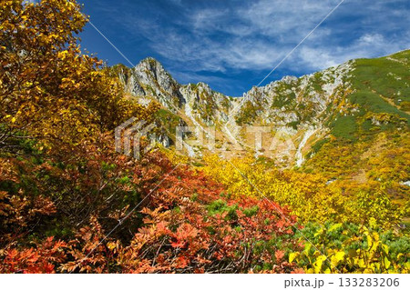 紅葉が広がる千畳敷 紅葉が広がる千畳敷 133283206