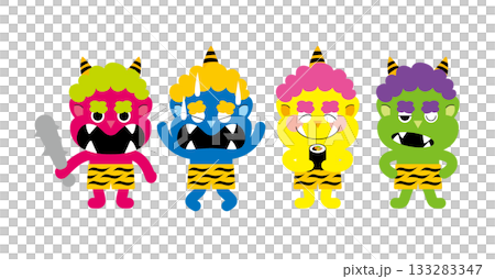 節分惡魔套裝 133283347