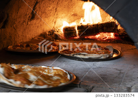 窯焼きピザ 133283574