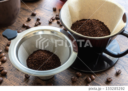 コーヒードリッパー　コーヒーフィルター 133285292