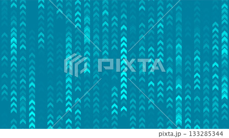 Bright blue minimal arrows abstract geometric background 133285344