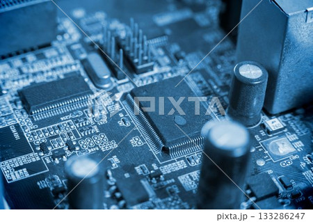 Micro parts in mother board Micro parts in mother board 133286247
