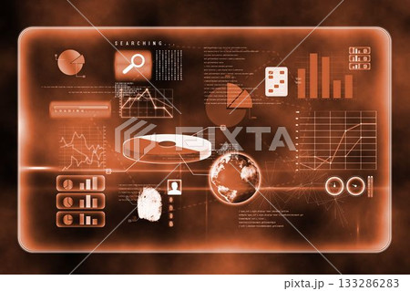 Futuristic technology interface Futuristic technology interface 133286283