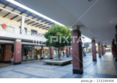 Defocused image of walkway Defocused image of walkway 133286406