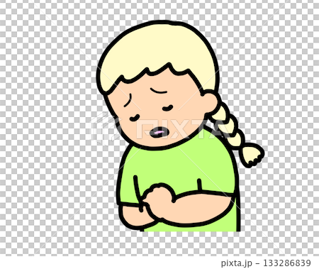 失望的金髮女孩 133286839