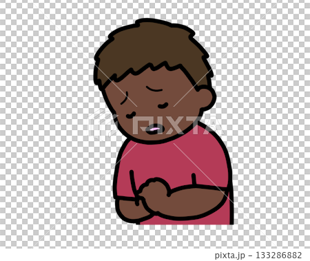 Disappointed Black Boy 133286882