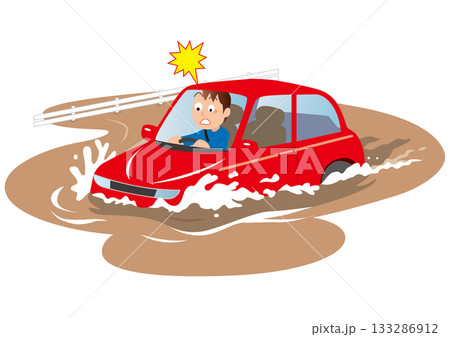 大雨増水車01 大雨増水車01 133286912