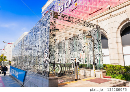 ソウル　江南　狎鴎亭ロデオ駅 133286976