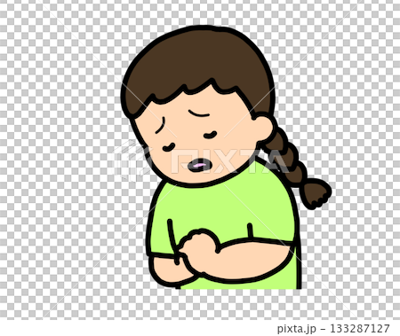 Disappointed Asian girl Disappointed Asian girl 133287127