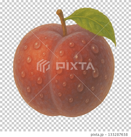 【水果】新鮮李子的插圖 133287638