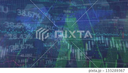 Displaying candlestick line graphs, dotted trend lines, % and TSLC ORON on trading UI, grid overla Displaying candlestick line graphs, dotted trend lines, % and TSLC ORON on trading UI, grid overla 133289367